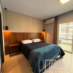 Apartamento Chic Blue Designer Com Vaga De Garagem